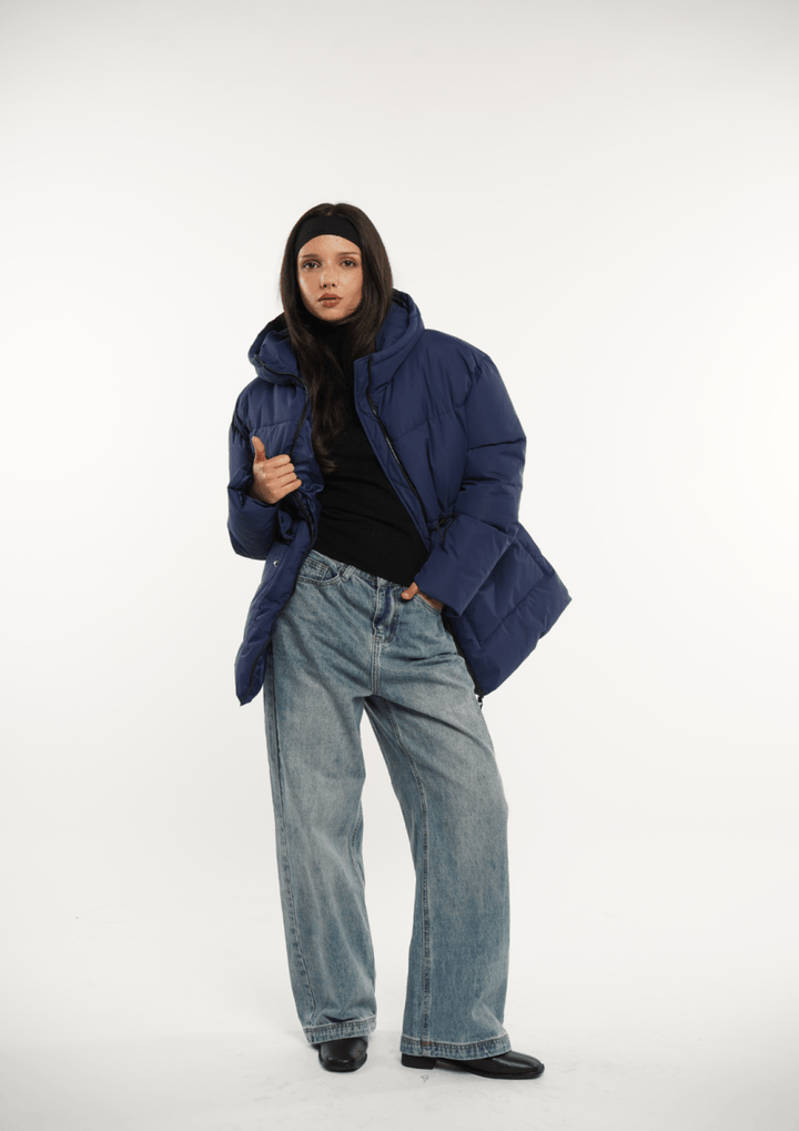 EVA | Veste Puffer Imperméable avec Capuche