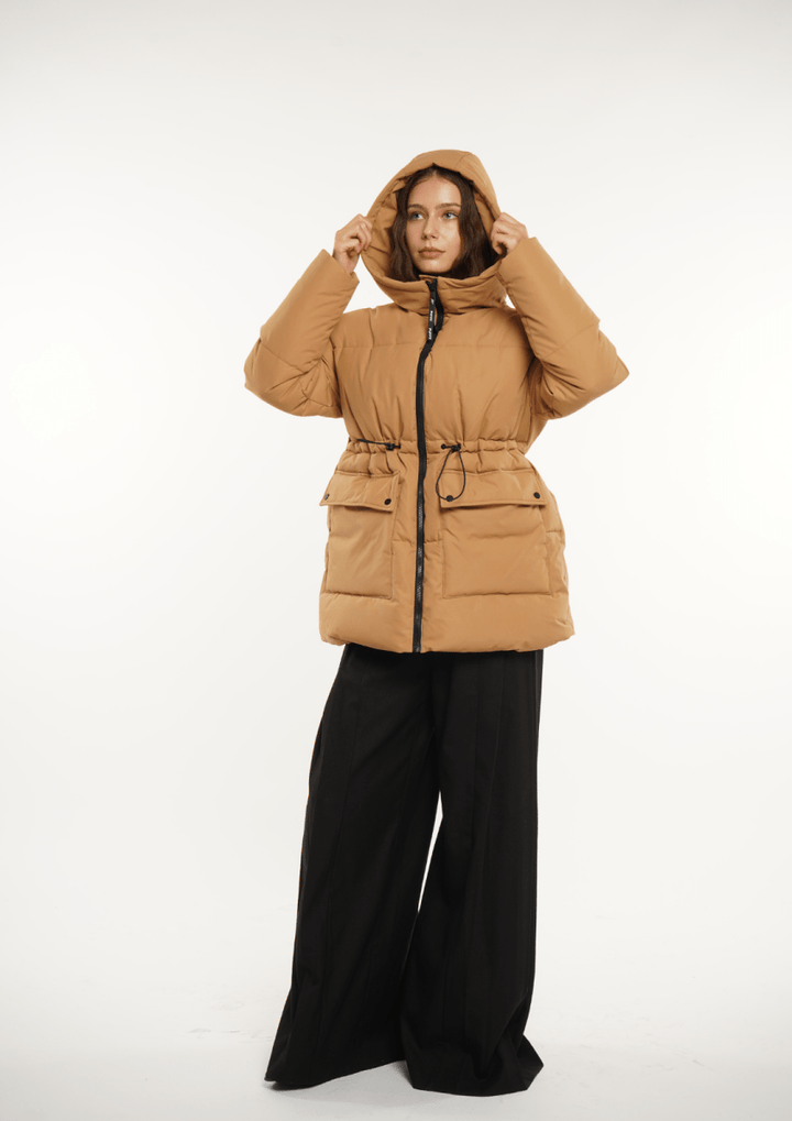 EVA | Veste Puffer Imperméable avec Capuche