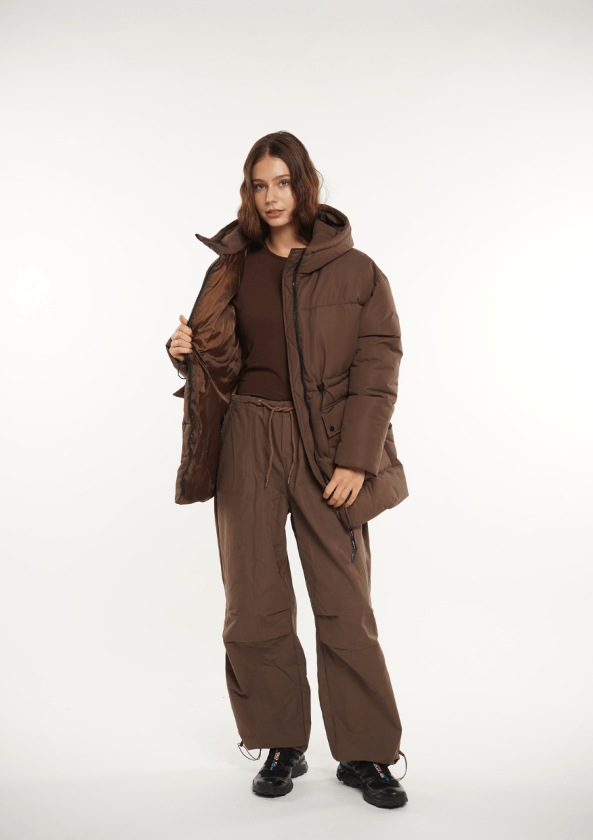 EVA | Veste Puffer Imperméable avec Capuche