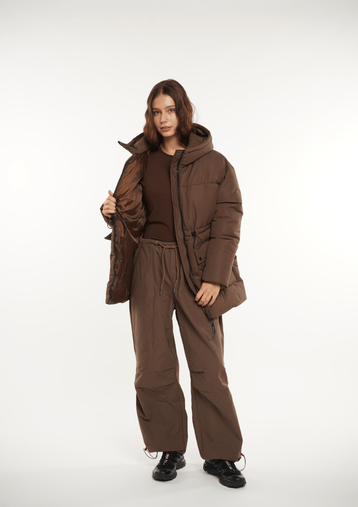 EVA | Veste Puffer Imperméable avec Capuche