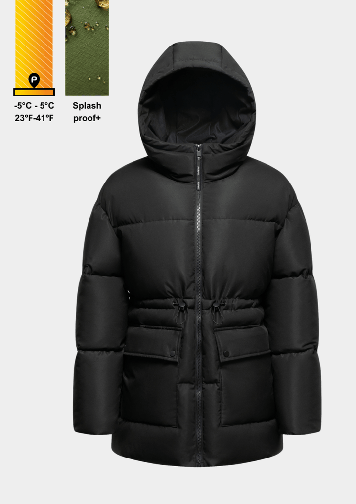 EVA | Veste Puffer Imperméable avec Capuche