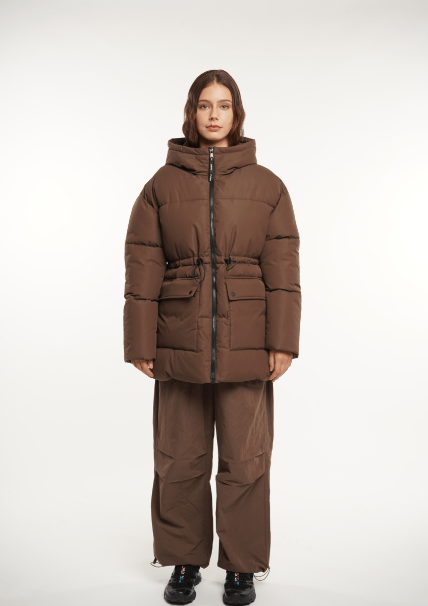 EVA | Veste Puffer Imperméable avec Capuche