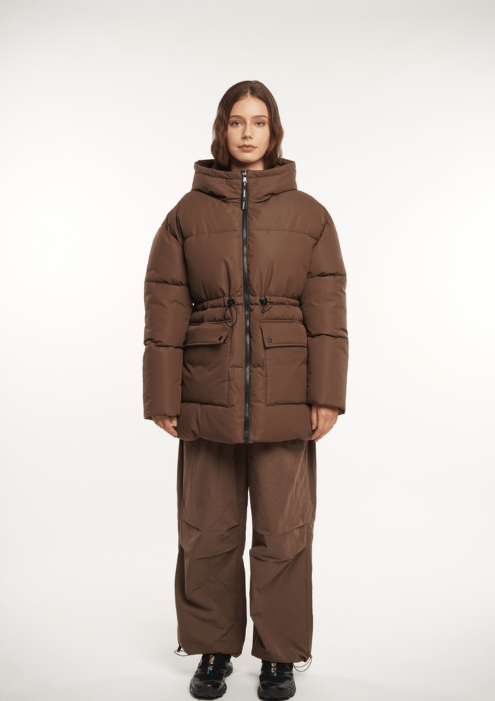 EVA | Veste Puffer Imperméable avec Capuche
