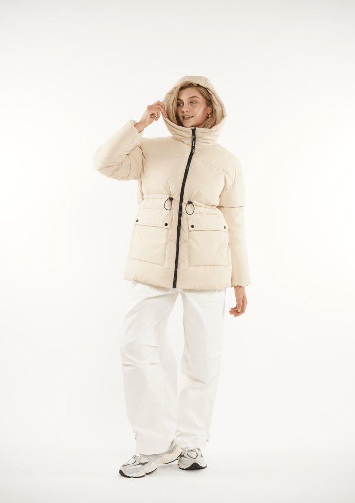 EVA | Veste Puffer Imperméable avec Capuche