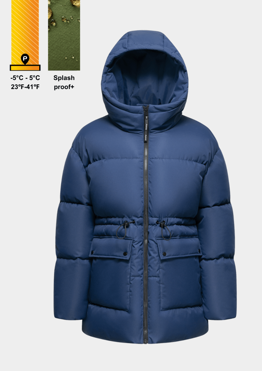 EVA | Veste Puffer Imperméable avec Capuche
