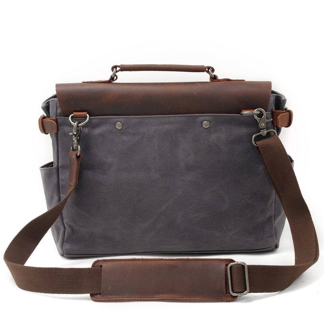 Alexander - Sac messager en toile vintage