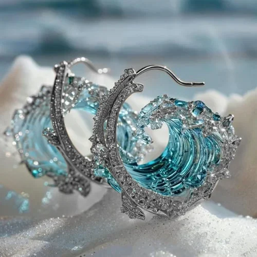 Boucles d'oreilles Ocean's Oath