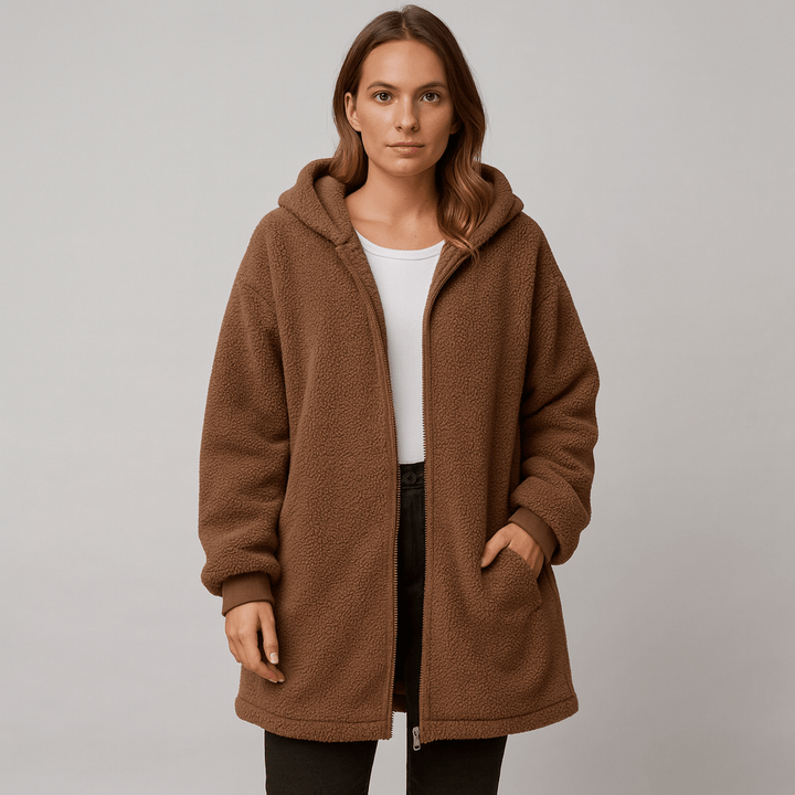 JANE - CONFORTABLE TEDDY COAT