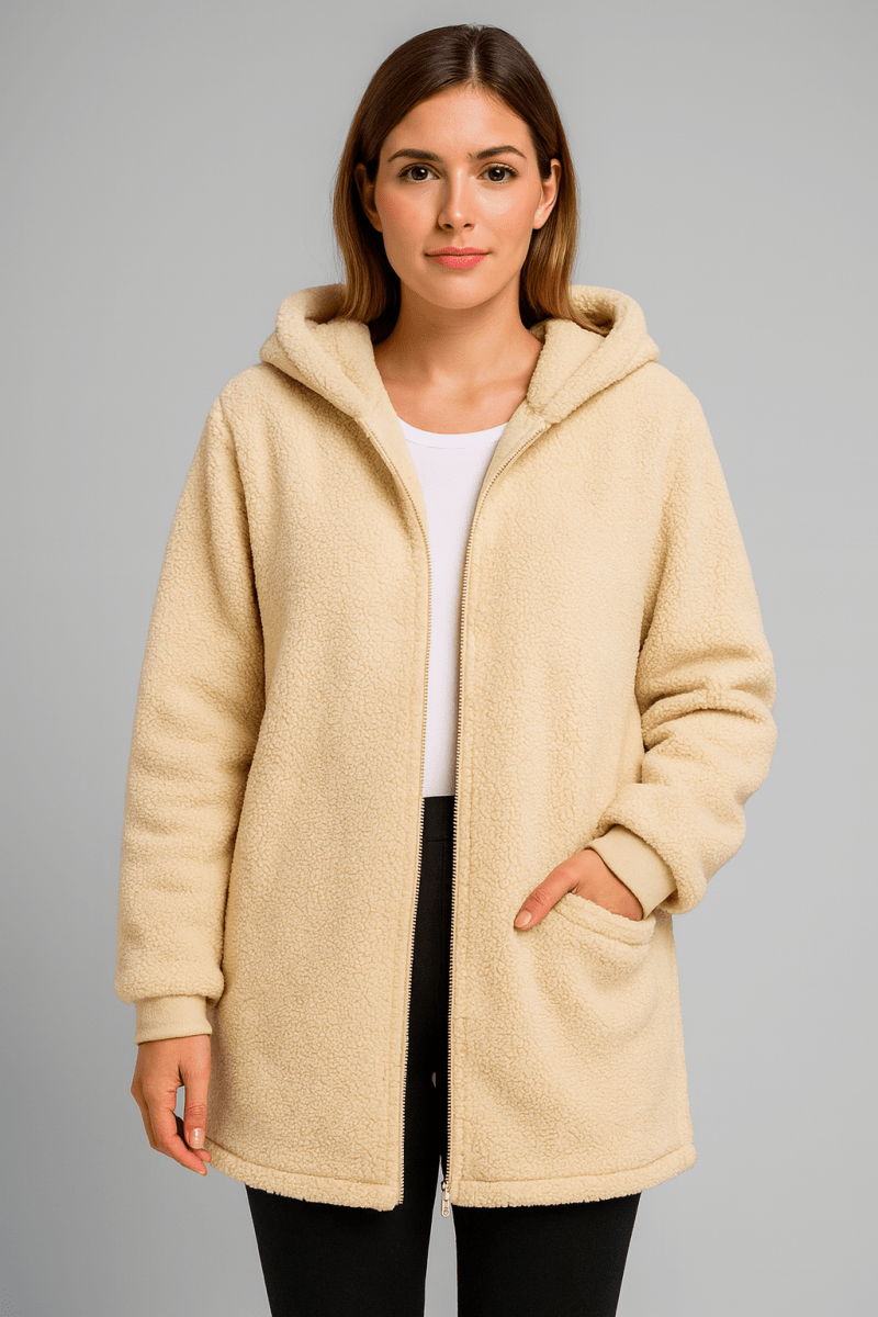 JANE - CONFORTABLE TEDDY COAT