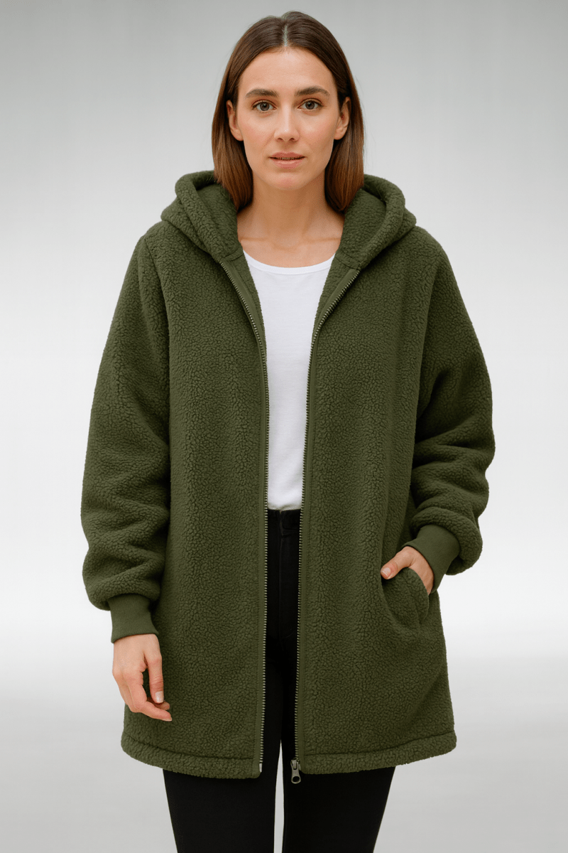 JANE - CONFORTABLE TEDDY COAT