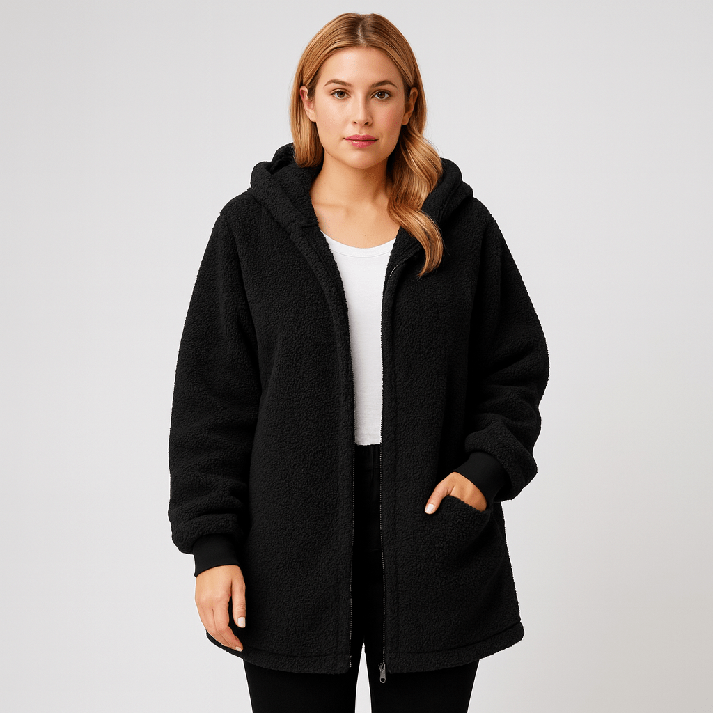 JANE - CONFORTABLE TEDDY COAT