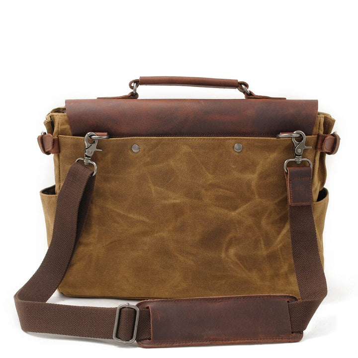 Alexander - Sac messager en toile vintage