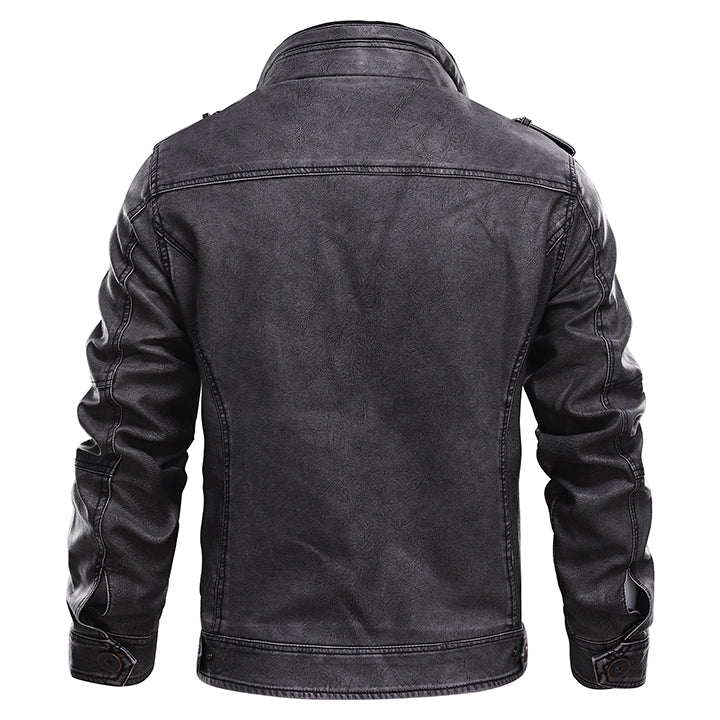 Marco – Veste cuir audacieuse