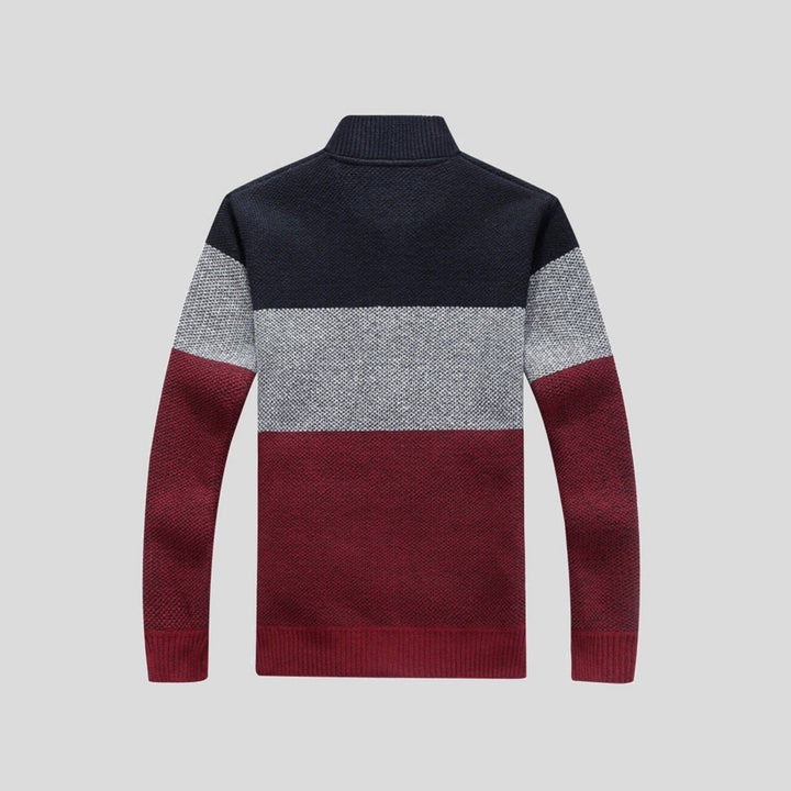 Adrien – Veste tricotée chaude