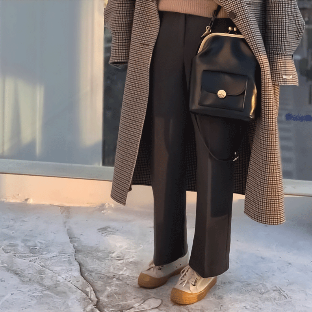 Sac Vintage à Fermeture à Baisers - L'Essentiel Rétro Chic de Clara (ACHETEZ 1 OBTENEZ 1 GRATUIT)