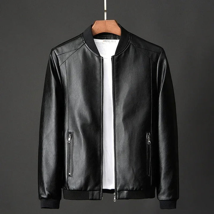 Léo – Veste biker en cuir