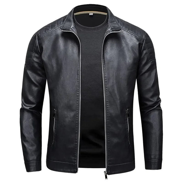 Nathan | Veste Motard en Similicuir pour Homme