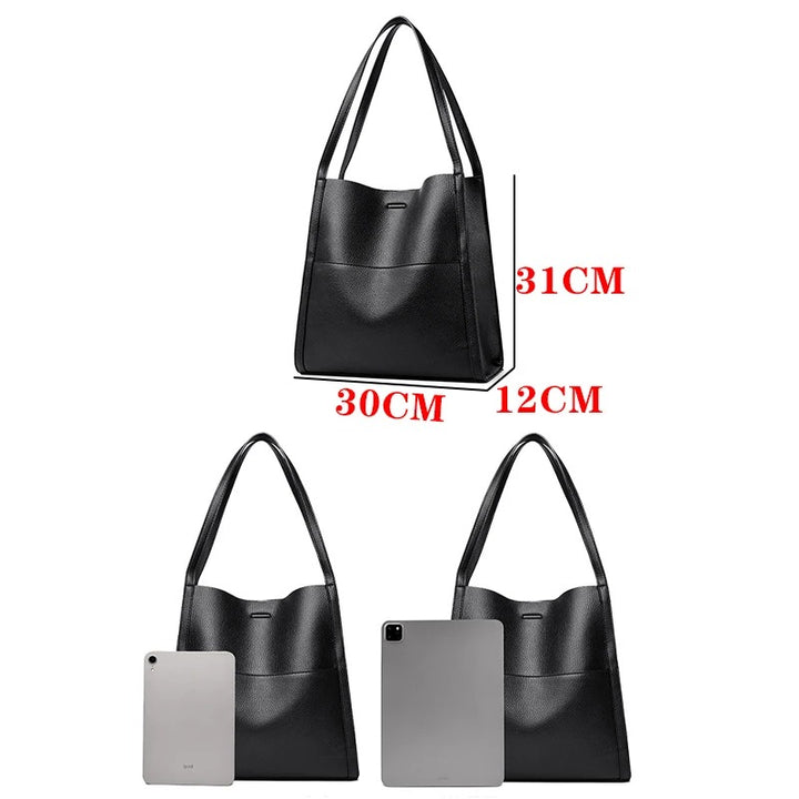 Talia - Sac à main de luxe en cuir souple