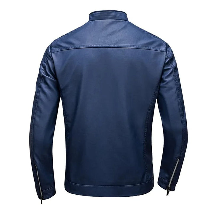 Nathan | Veste Motard en Similicuir pour Homme