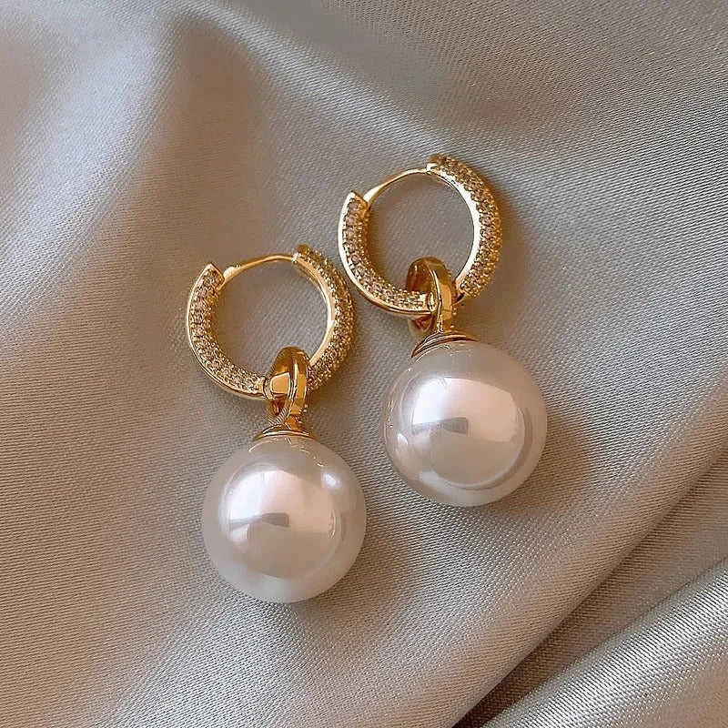 Anaëlle - Boucles d’oreilles perles élégantes