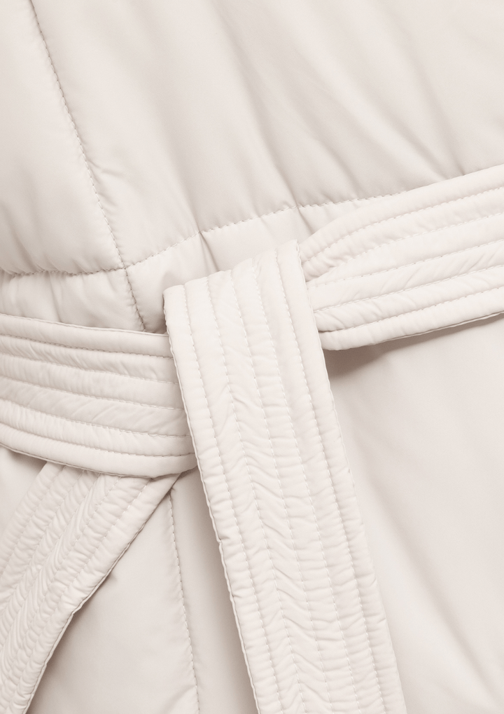NOVA | Mi-Longue Puffer Jacket avec Ceinture