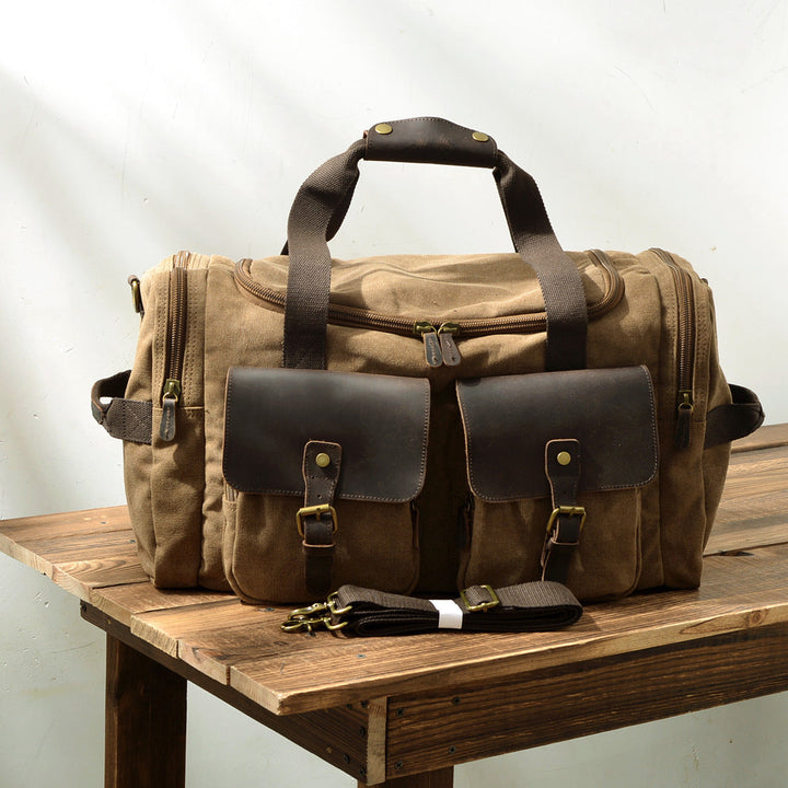 David - Sacs de voyage en toile et cuir pour hommes