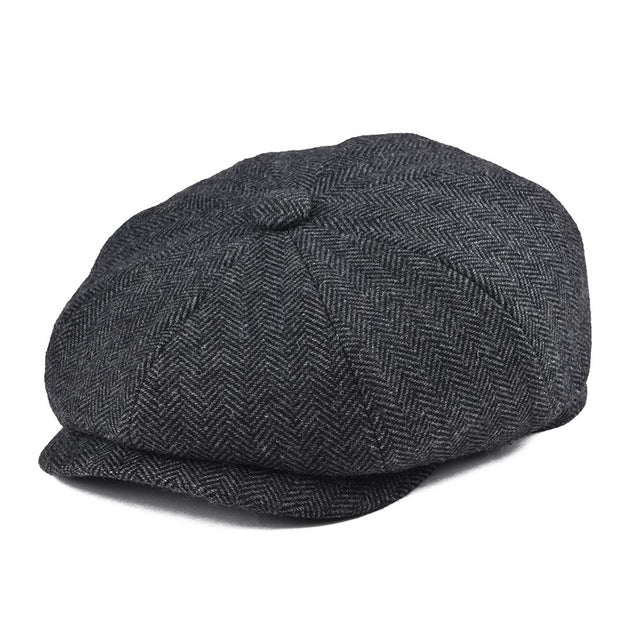 Henri – Casquette newsboy vintage