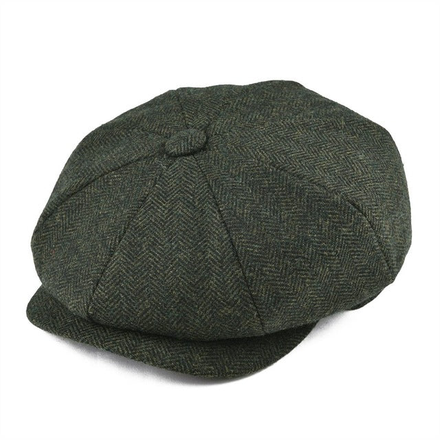 Henri – Casquette newsboy vintage