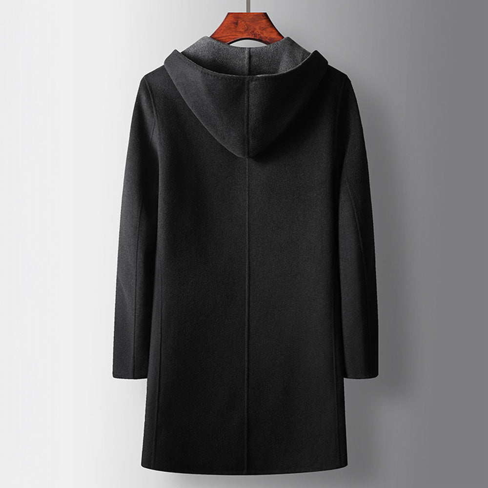 Manteau réversible en laine Maxwell