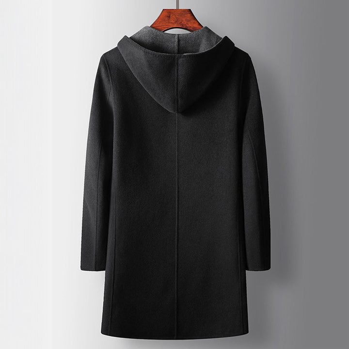 Manteau réversible en laine Maxwell