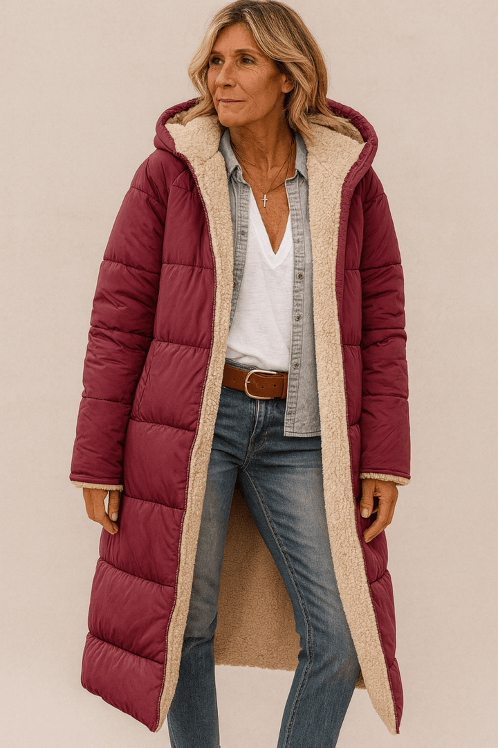 SASHA™ | Élégant Manteau Réversible