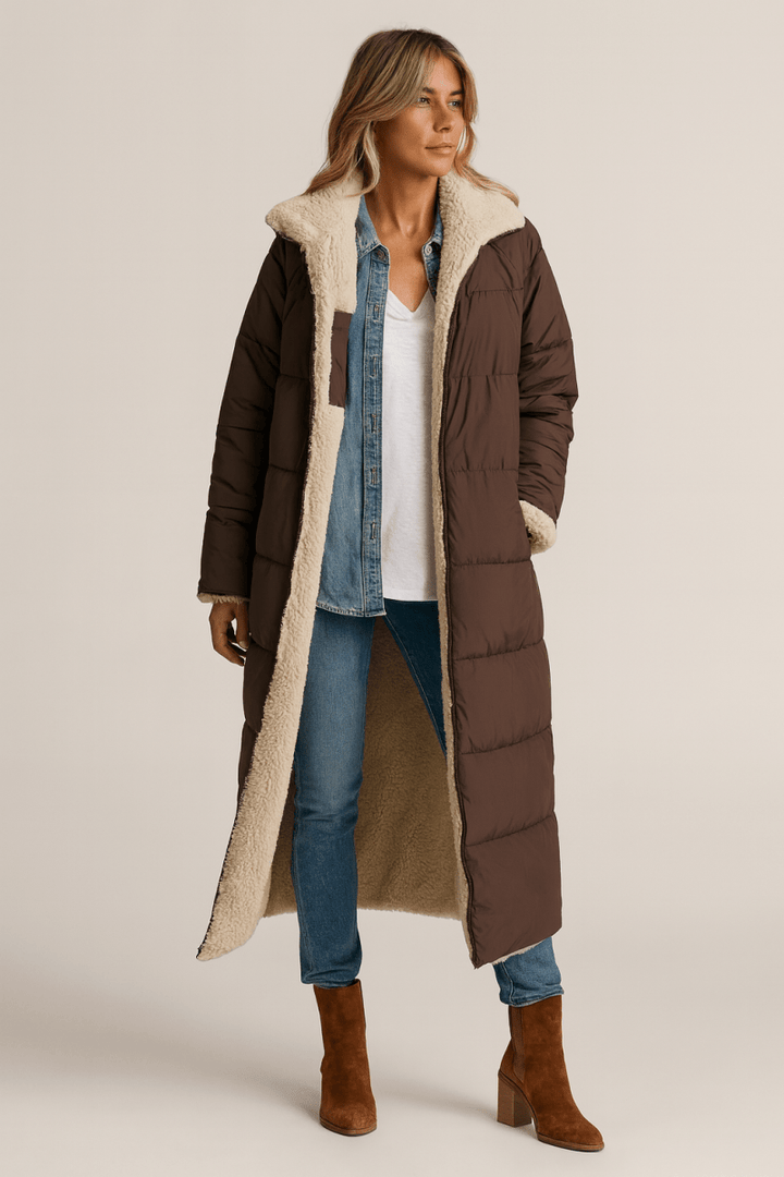 SASHA™ | Élégant Manteau Réversible