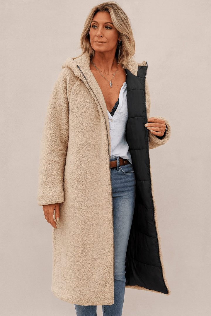 SASHA™ | Élégant Manteau Réversible