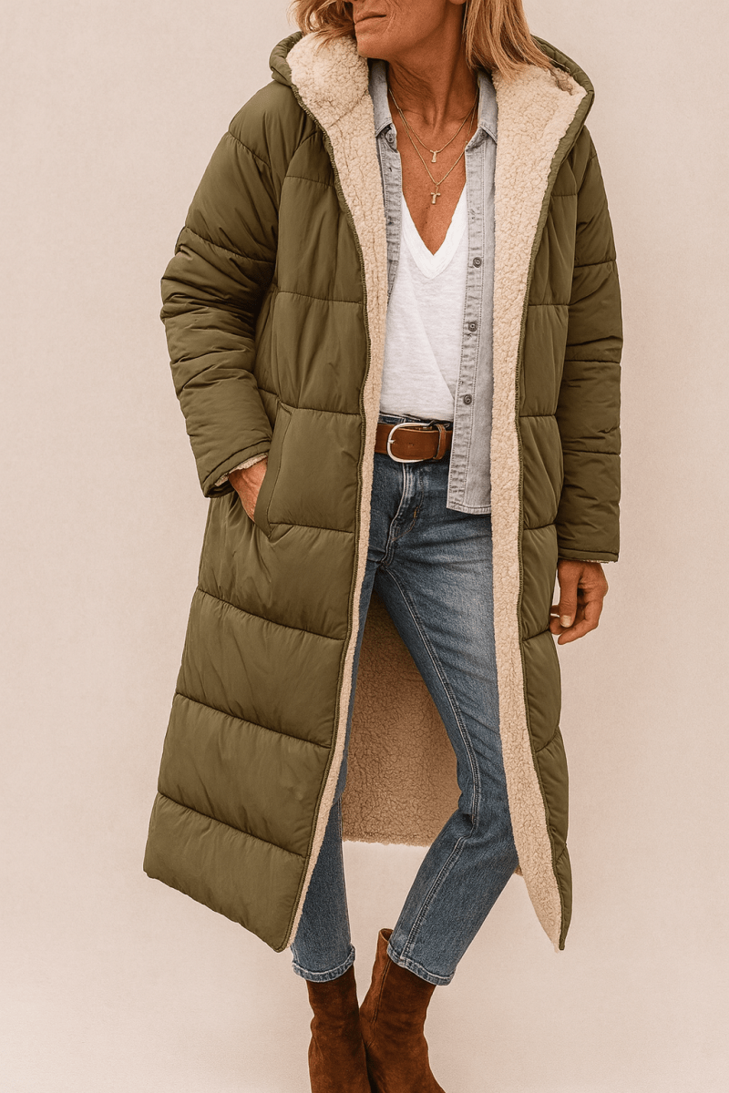 SASHA™ | Élégant Manteau Réversible