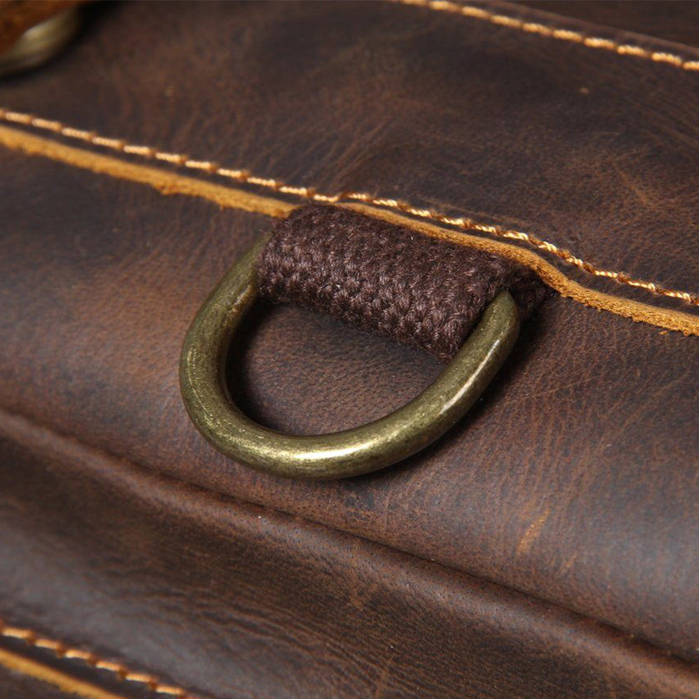 Jason - Sac à dos en cuir tan premium