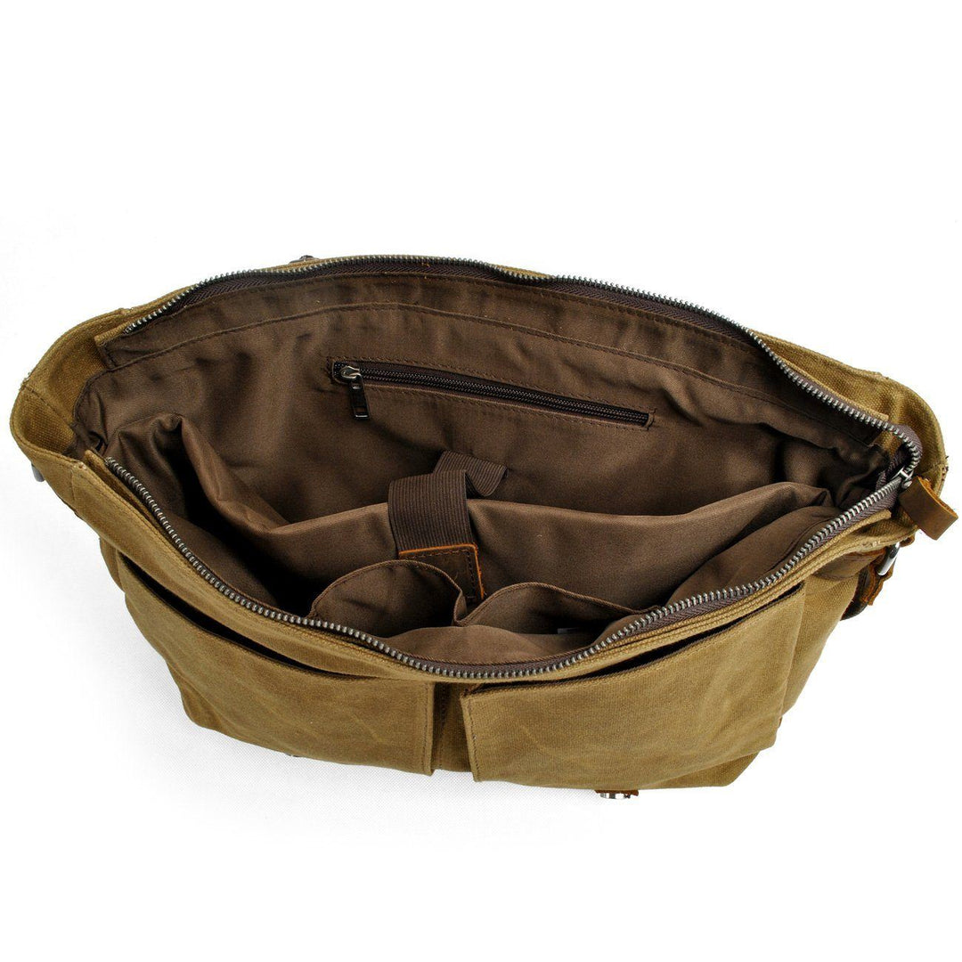 Joshua - Sac à bandoulière en toile pour hommes