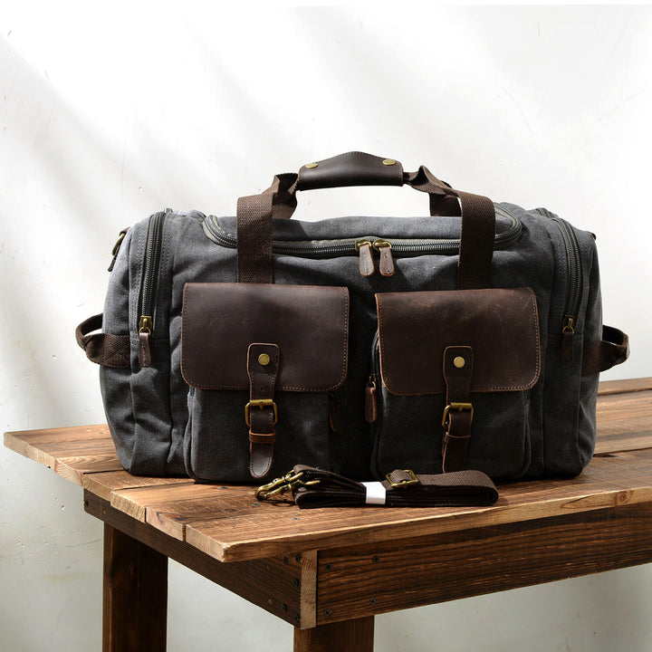 David - Sacs de voyage en toile et cuir pour hommes