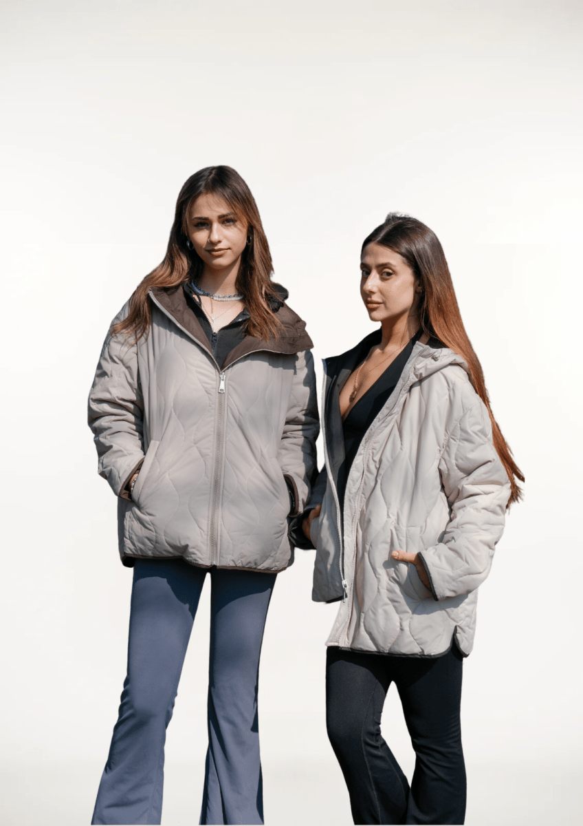 SAULE | Veste à Capuche Imperméable en Matelassé