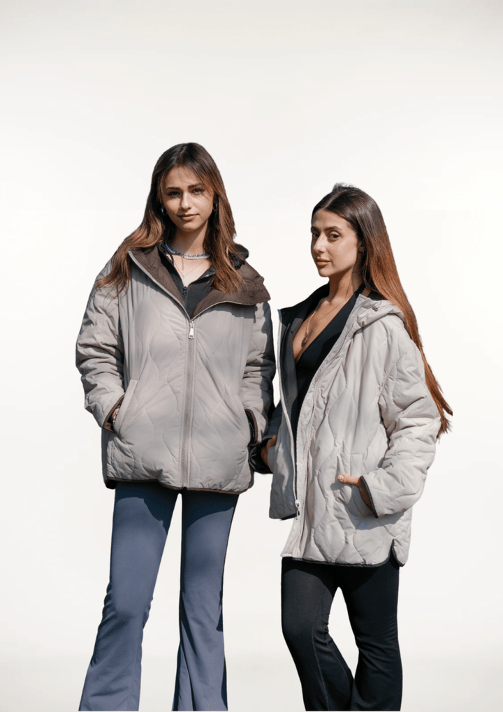 SAULE | Veste à Capuche Imperméable en Matelassé